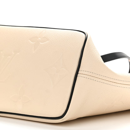 Louis Vuitton Empreinte Monogram Giant Wild At Heart Neverfull MM Creme 8 of 9