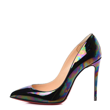 Christian Louboutin Patent Pigalle Follies 100 Pumps 36.5 Stellar Black 1 of 12