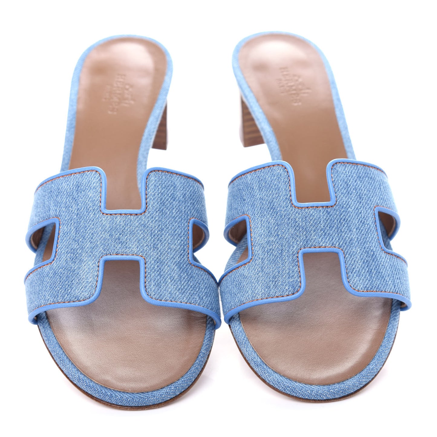 Denim Oasis Sandals 38 Bleu Clair
