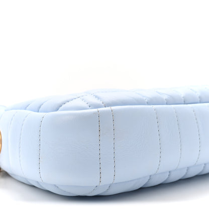 Burberry Lambskin Quilted Small Lola Camera Bag Pale Blue 9 of 10