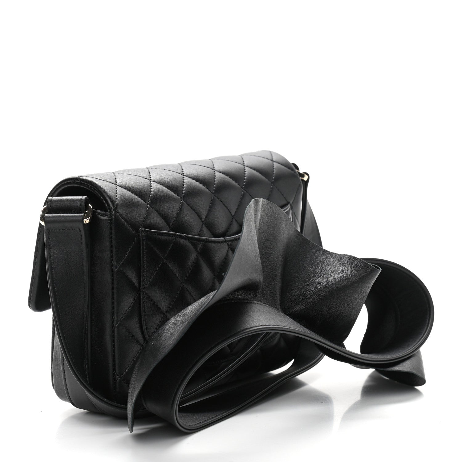 Chanel Calfskin Quilted Bolero De Chanel Flap Bag Black 3 of 9