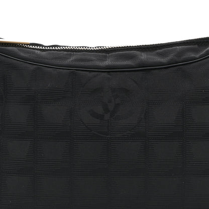 Chanel Nylon Travel Hobo Black 8 of 10