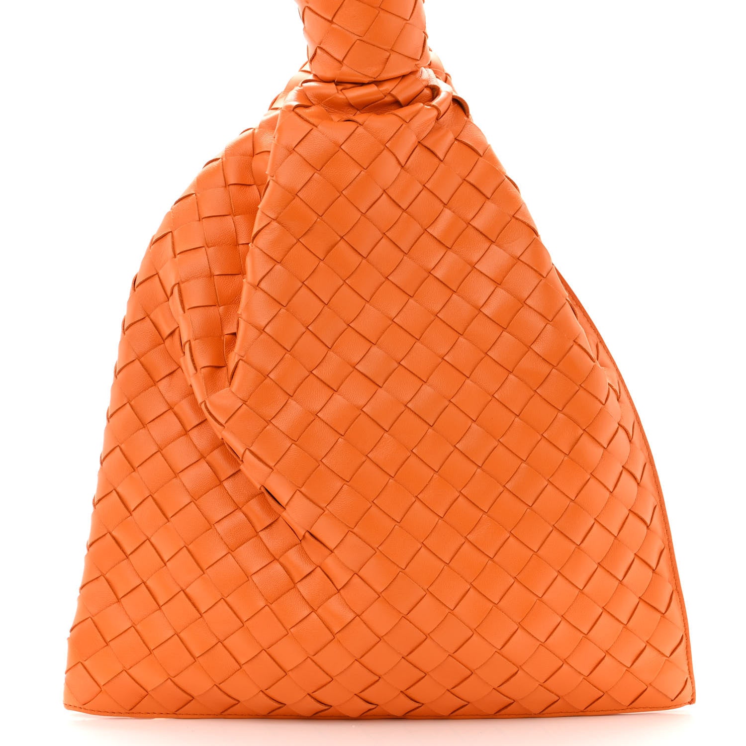 Bottega Veneta Nappa Intrecciato BV Twist Orange 8 of 10