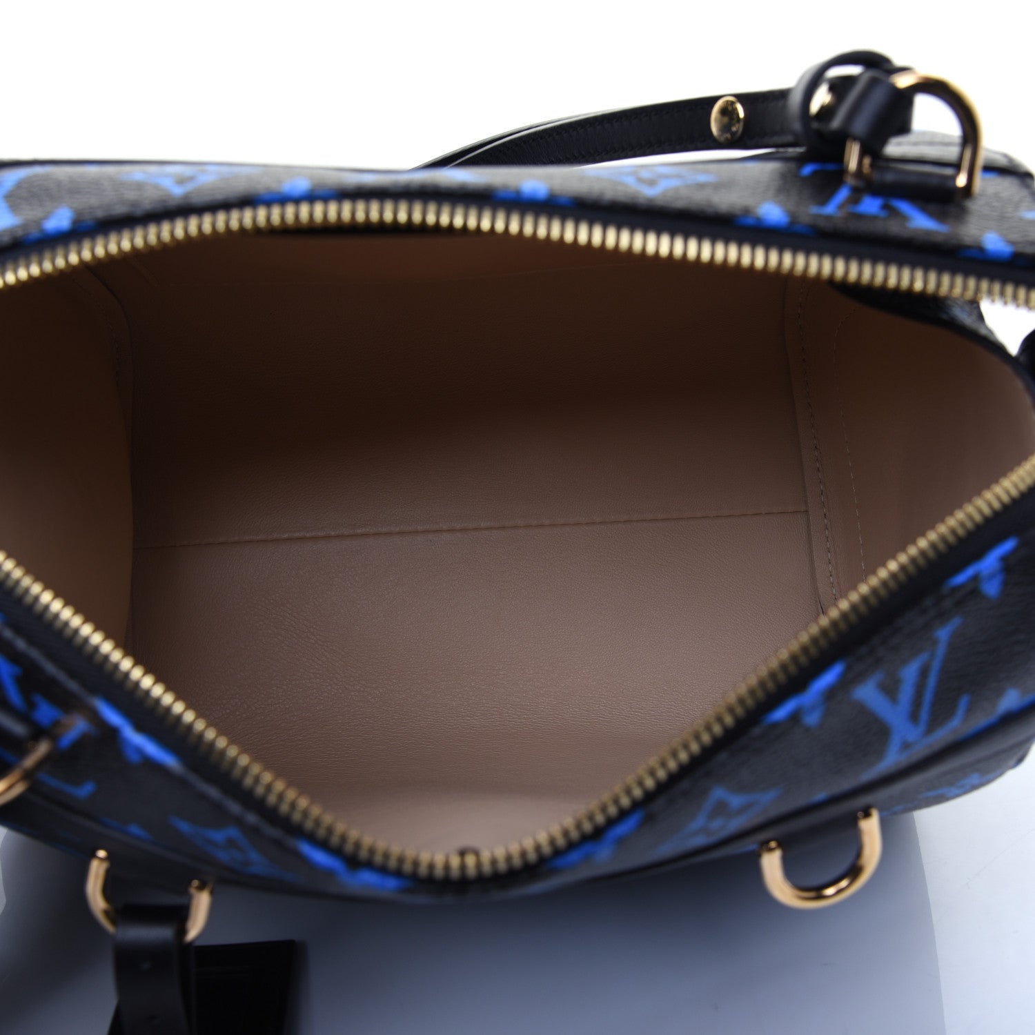 Louis Vuitton Colored Monogram Speedy Amazon PM Blue Black 5 of 16