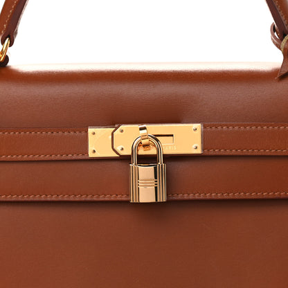 Hermes Box Kelly Sellier 32 Noisette 10 of 12