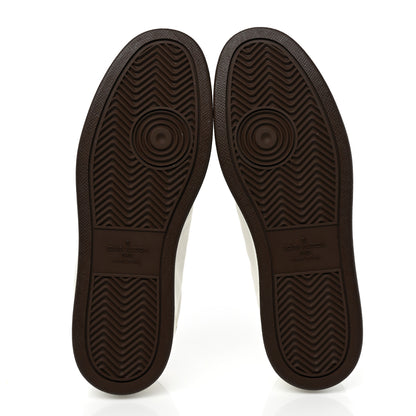 Louis Vuitton Calfskin Monogram Mens Rivoli Sneakers 8 White 5 of 10