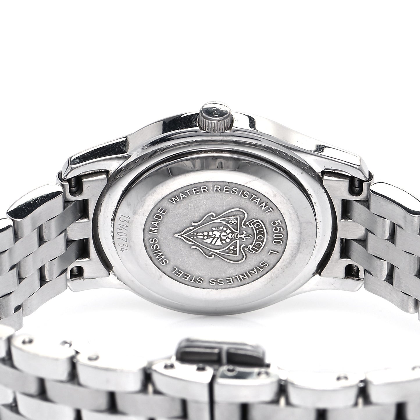 Stainless Steel Diamond Pink Mother of Pearl 27mm 5500L Quartz Watch