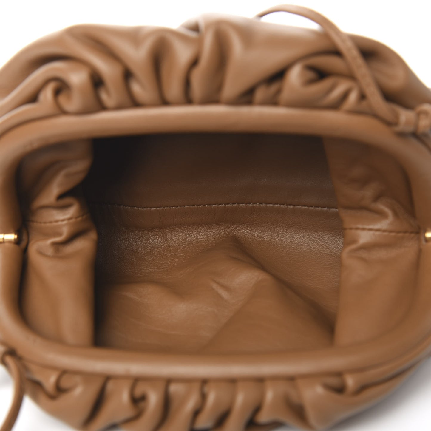 Butter Calfskin The Mini Pouch Camel