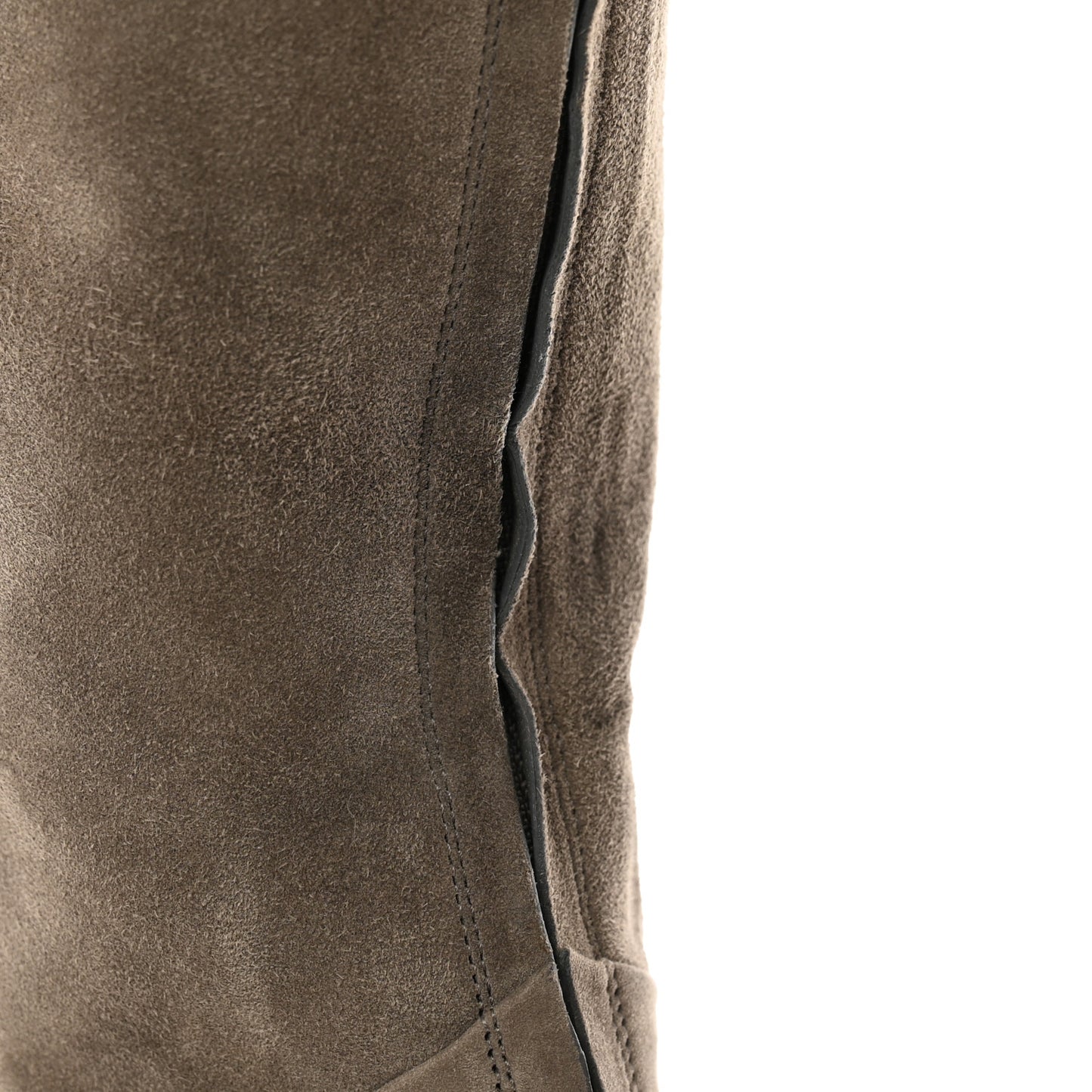 Suede Charlotte Tall Boots 38.5 Grey