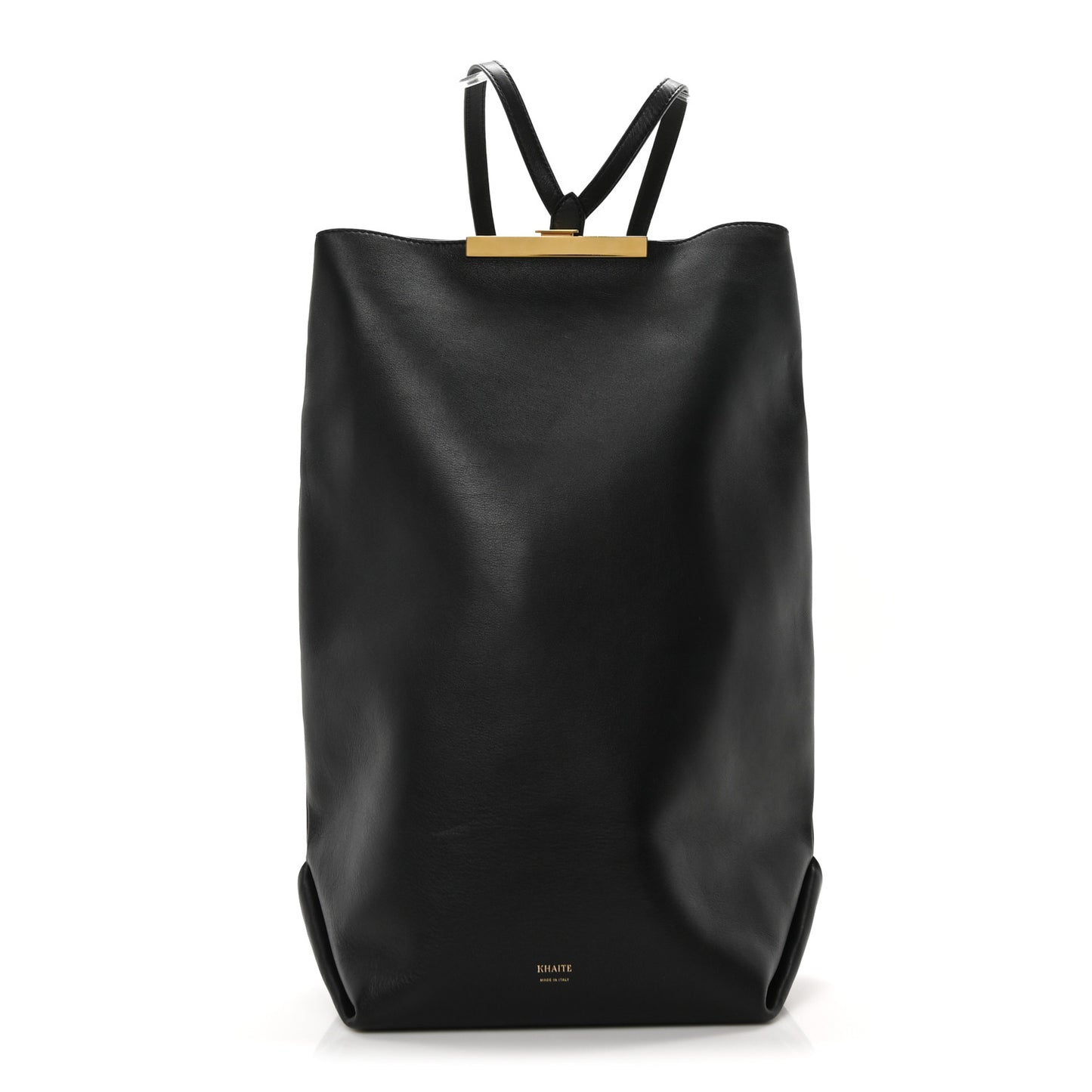 Vintage Calfskin Iris Backpack Black