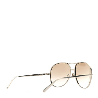 Chloe Metal Aviator CE127S Sunglasses Gold 3 of 7