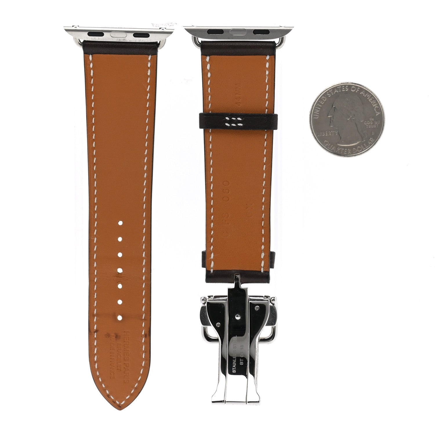 Hermes Barenia 44mm Apple Watch Band Ebene 2 of 8