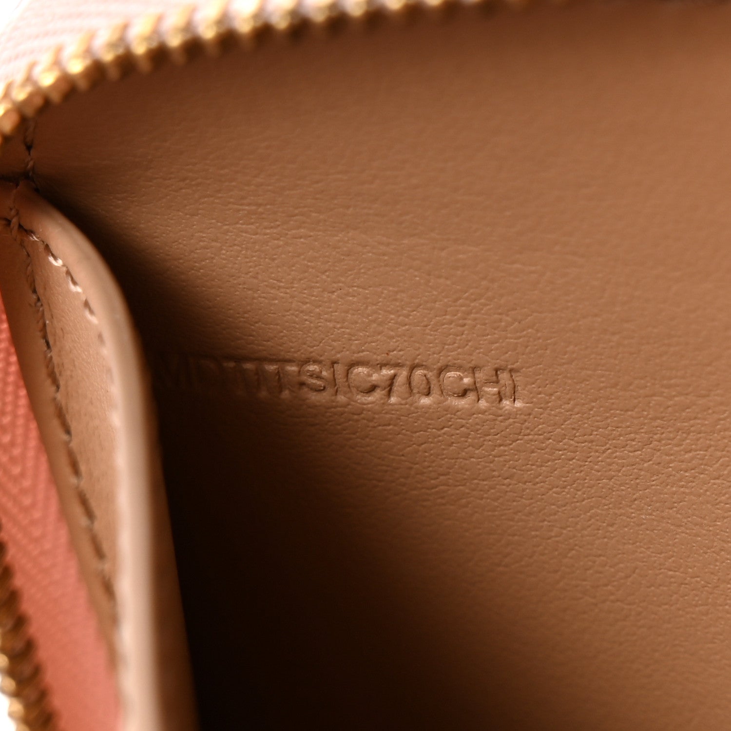 Burberry Grainy Calfskin Zip Around Wallet Pink 9 of 14