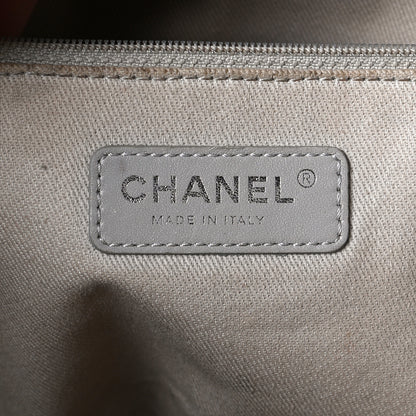 Chanel Glazed Calfskin Small Deauville Tote Ecru 6 of 10
