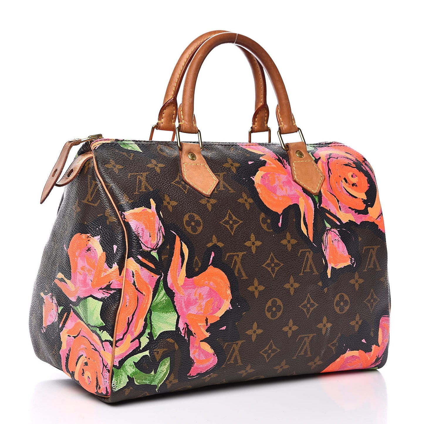 Monogram Roses Speedy 30