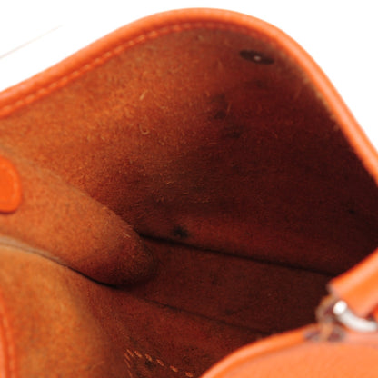 Hermes Taurillon Clemence Evelyne TPM Orange 4 of 14