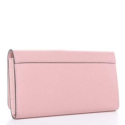Louis Vuitton Epi Twist Wallet Rose Ballerine 3 of 13