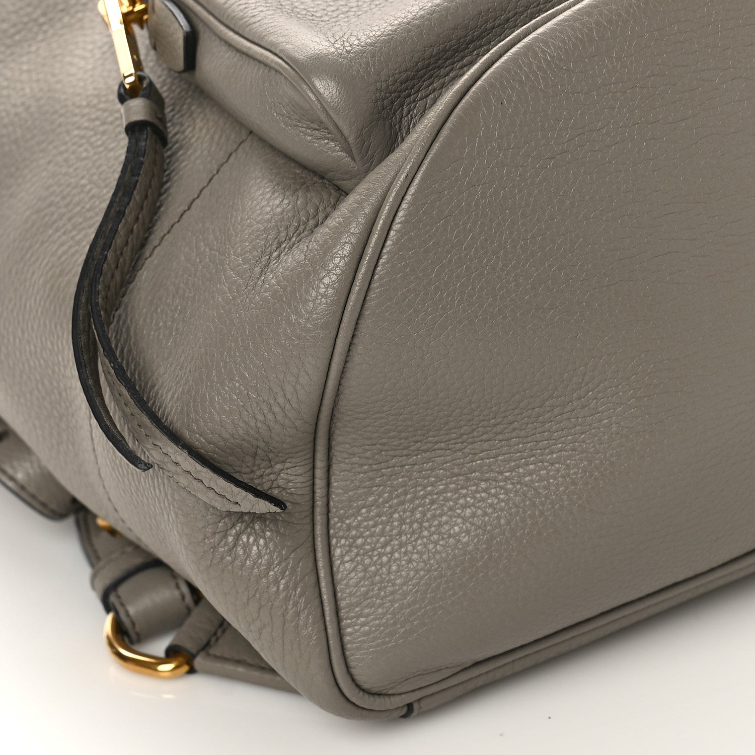 Prada Vitello Daino Backpack Argilla 6 of 7