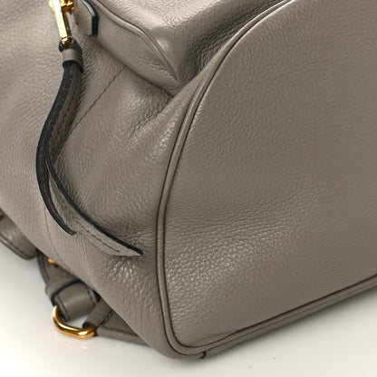 Prada Vitello Daino Backpack Argilla 6 of 7