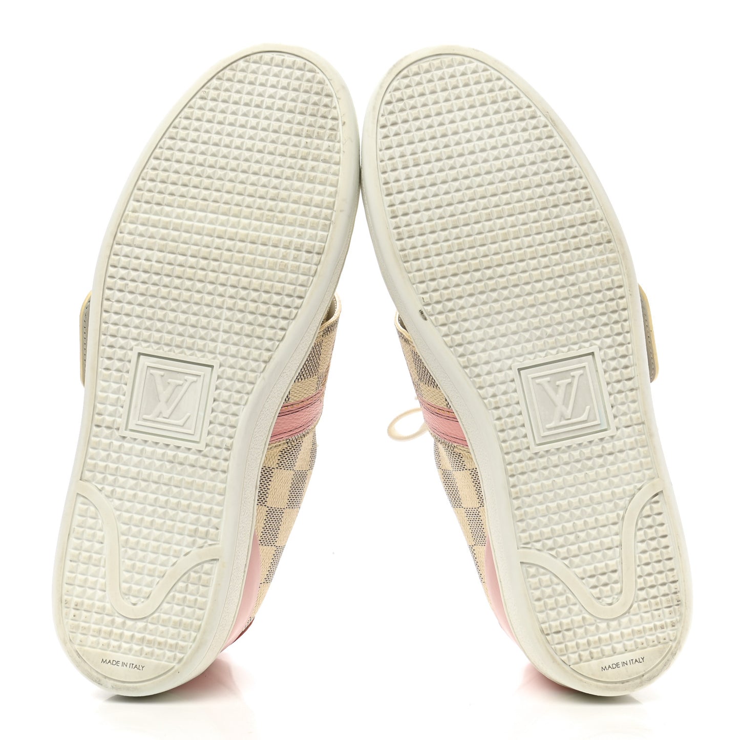 Damier Azur Summer Trunks Frontrow Sneaker 38.5