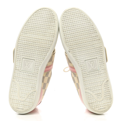 Louis Vuitton Damier Azur Summer Trunks Frontrow Sneaker 38.5 5 of 8