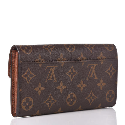 Louis Vuitton Monogram Sarah Wallet NM 3 of 7