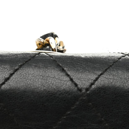 Chanel Lambskin Quilted Mini Square Flap Bag Black 11 of 15