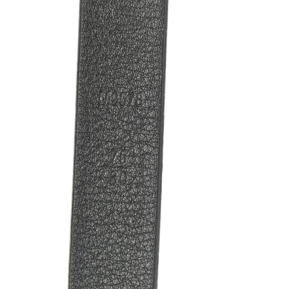 Louis Vuitton Calfskin Embossed 20MM LV Initiales Belt 75 30 Black 4 of 6