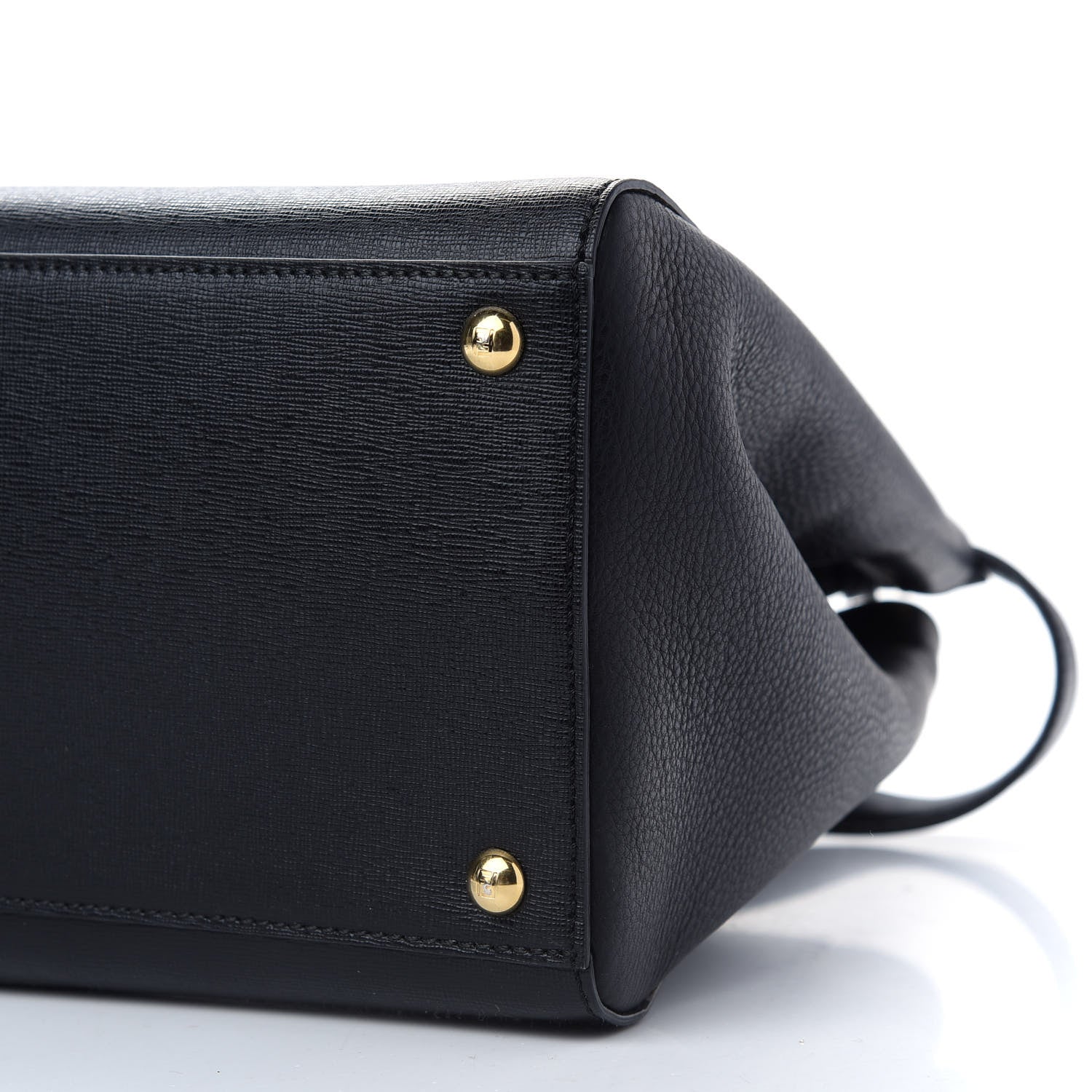Fendi Vitello Elite Regular 2Jours Tote Black 8 of 8