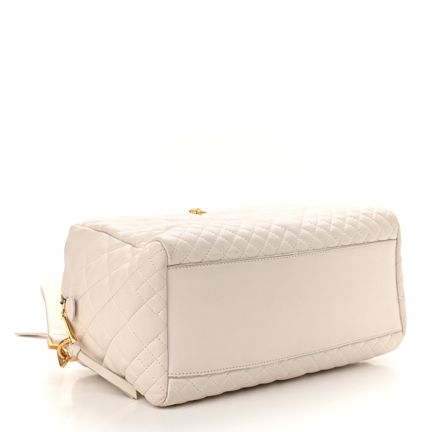 Versace Nappa Quilted Icon Bowler White 4 of 18