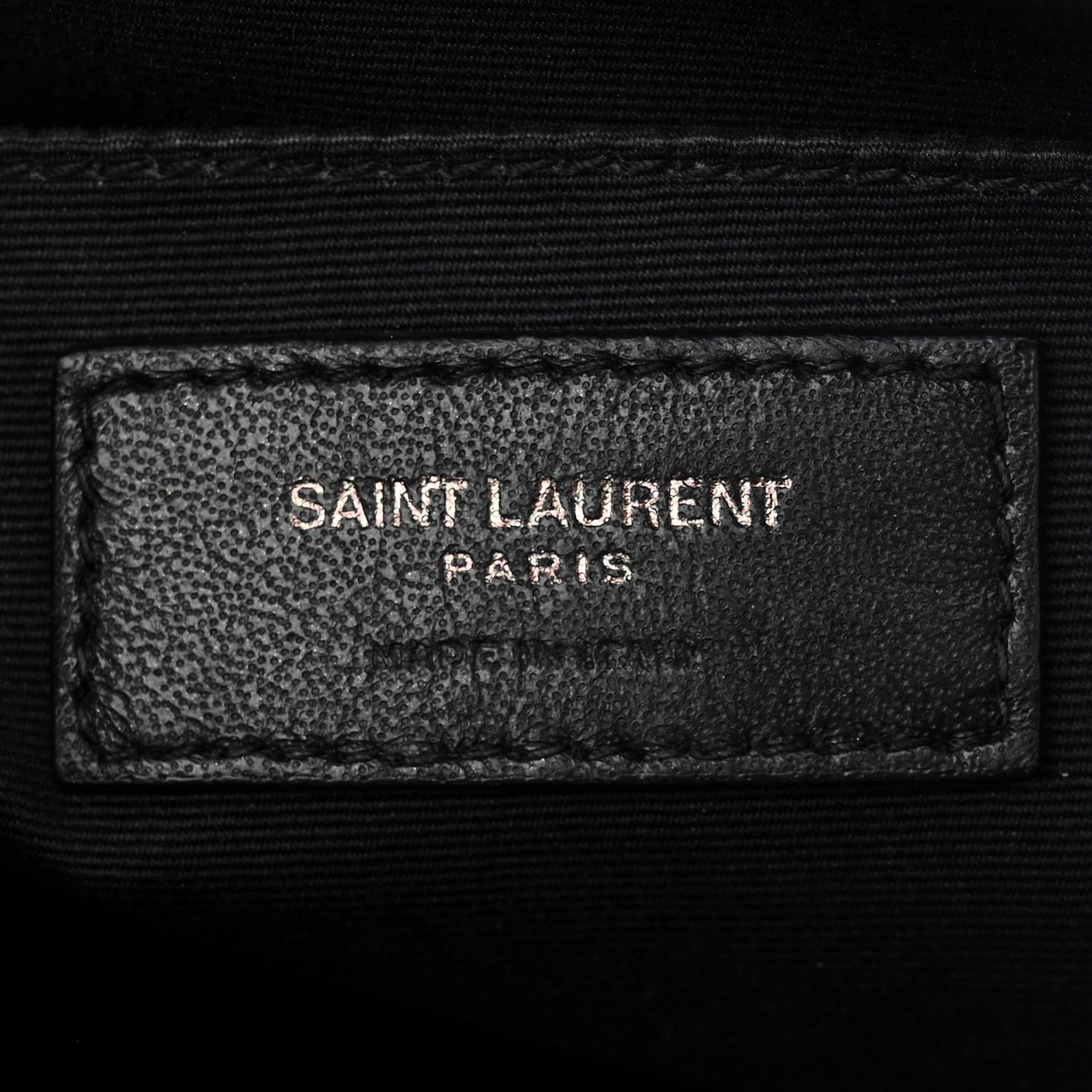 Calfskin Matelasse Monogram Monochrome Lou Camera Bag Black