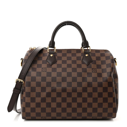 Louis Vuitton Damier Ebene Speedy Bandouliere 30 1 of 10