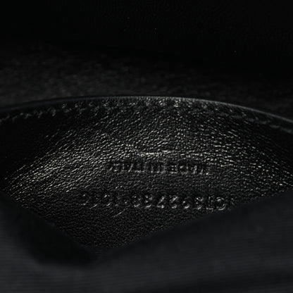 Saint Laurent Sheepskin Matelasse Chevron Monogram Large College Satchel Dark Anthracite 6 of 8