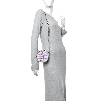 Louis Vuitton Crocodile Mini Boite Chapeau Light Purple 3 of 17
