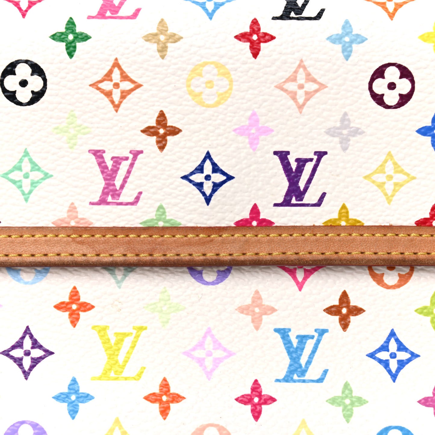 Monogram Multicolor Porte Tresor International Wallet White