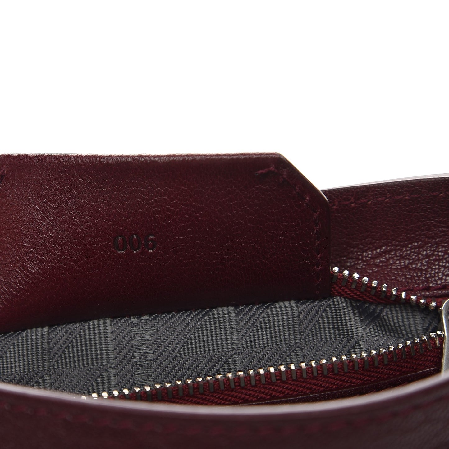 Lambskin PS1 Pouch Messenger Oxblood