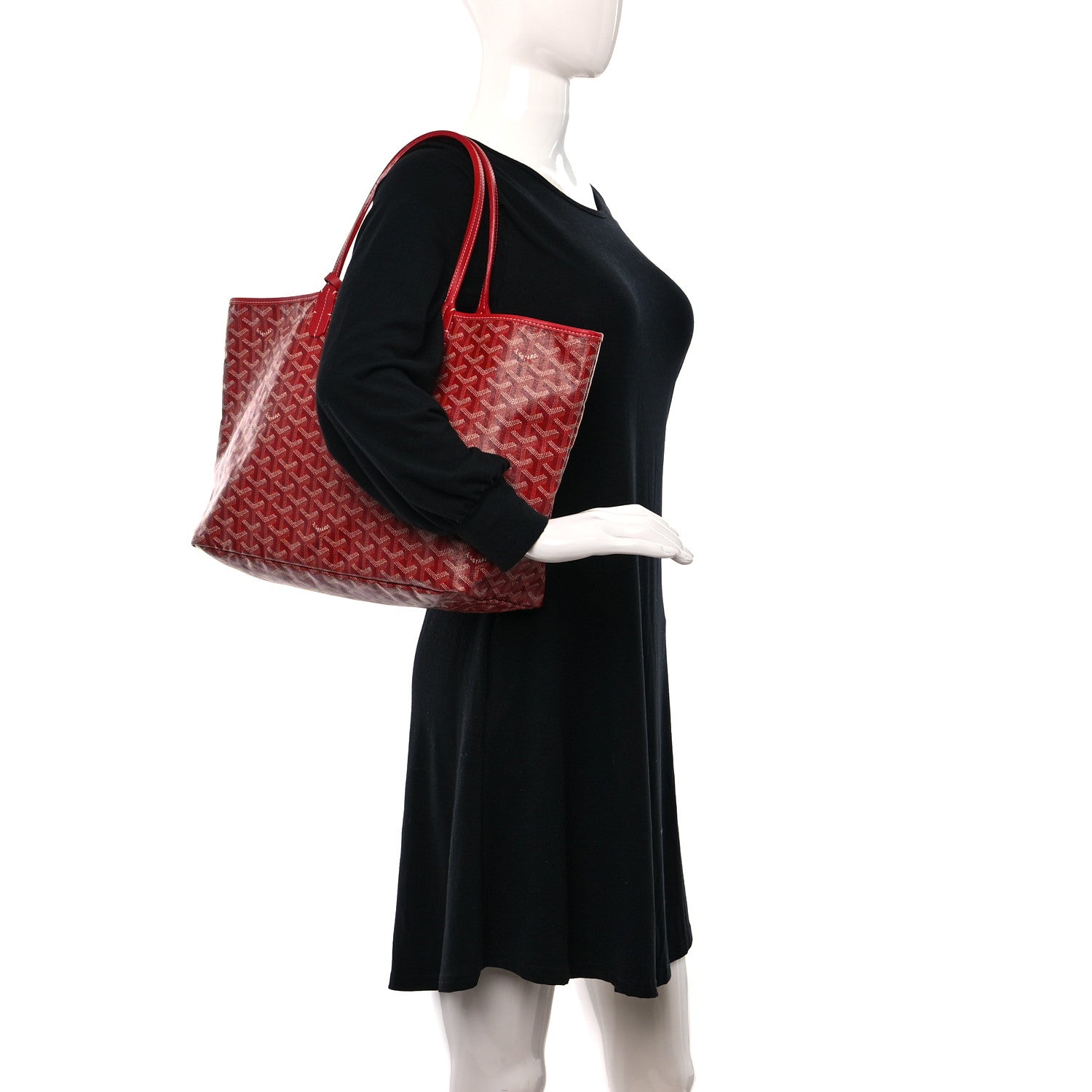 Goyard Goyardine Saint Louis PM Red 2 of 9