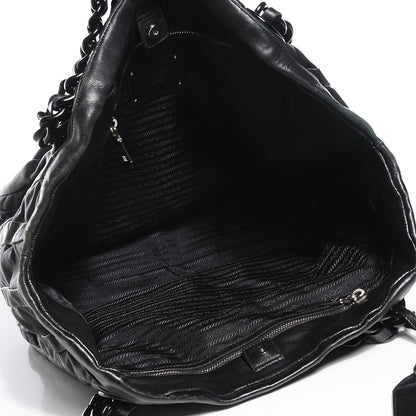 Prada Tessuto Nappa Mordore Tote Nero Black 5 of 8