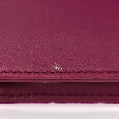 Gucci Velvet Matelasse GG Marmont Mini Bag Fuchsia Violet Cyclamen 10 of 12