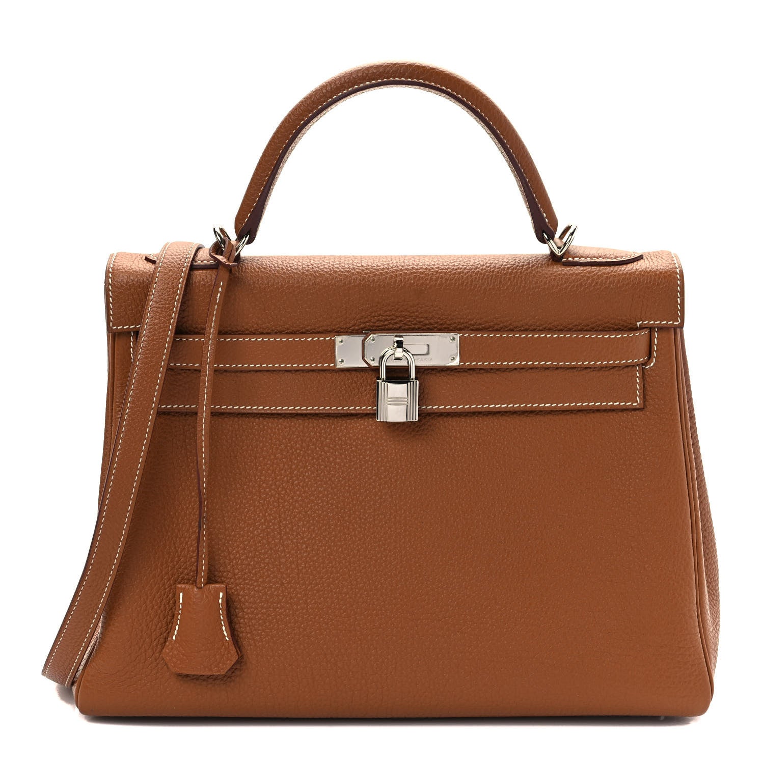 Hermes Togo Kelly Retourne 32 Gold 1 of 9