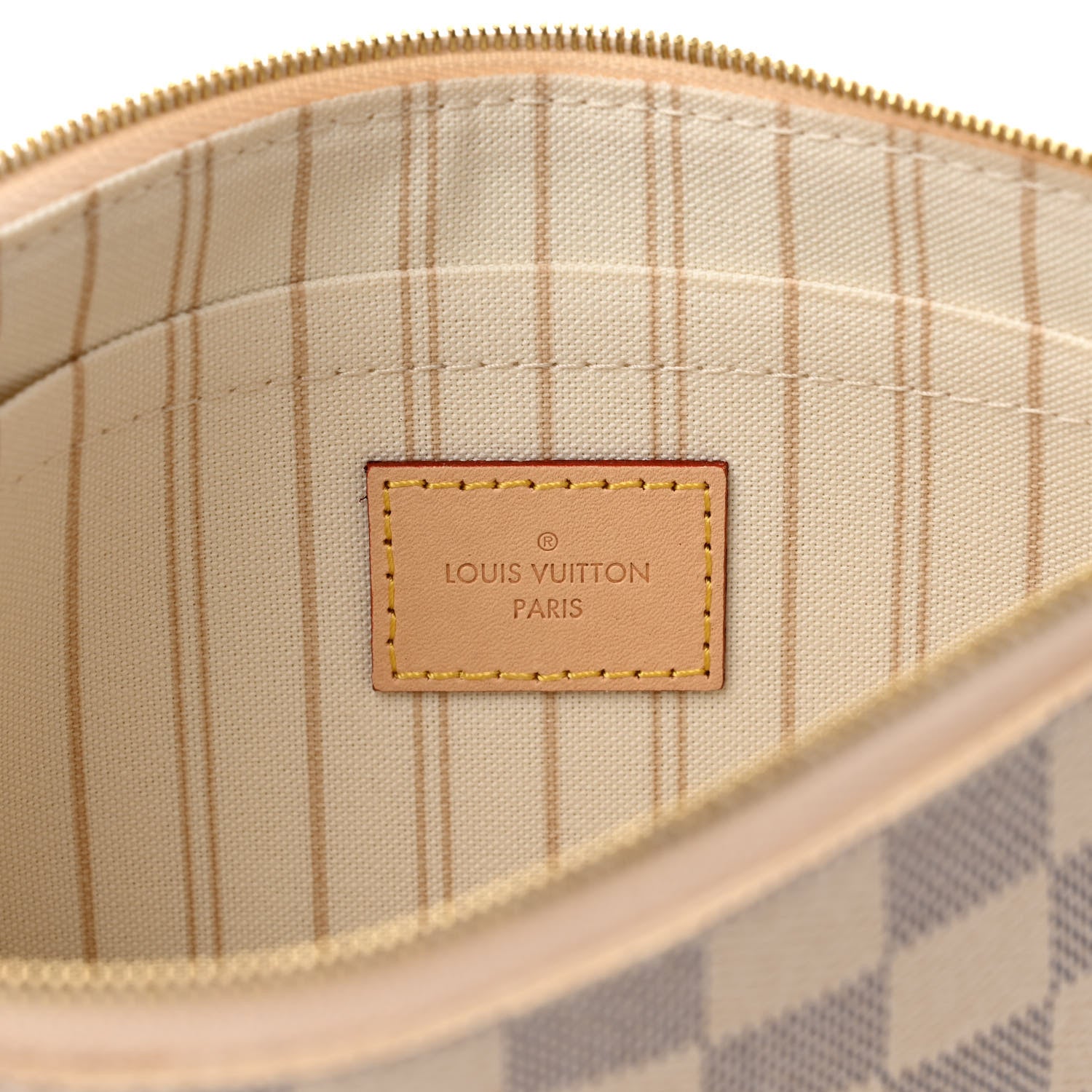 Louis Vuitton Damier Azur Neverfull MM GM Pochette 6 of 6