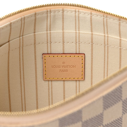 Louis Vuitton Damier Azur Neverfull MM GM Pochette 6 of 6