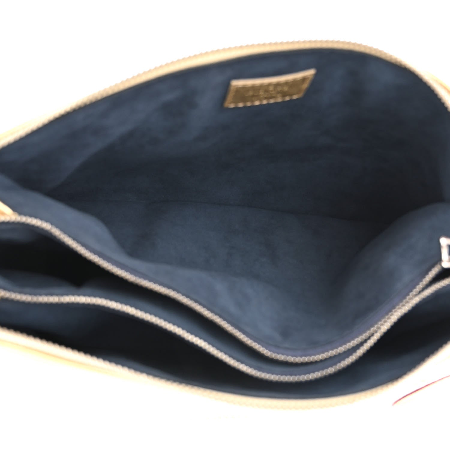 Louis Vuitton Lambskin Embossed Monogram Coussin PM Gold 5 of 11