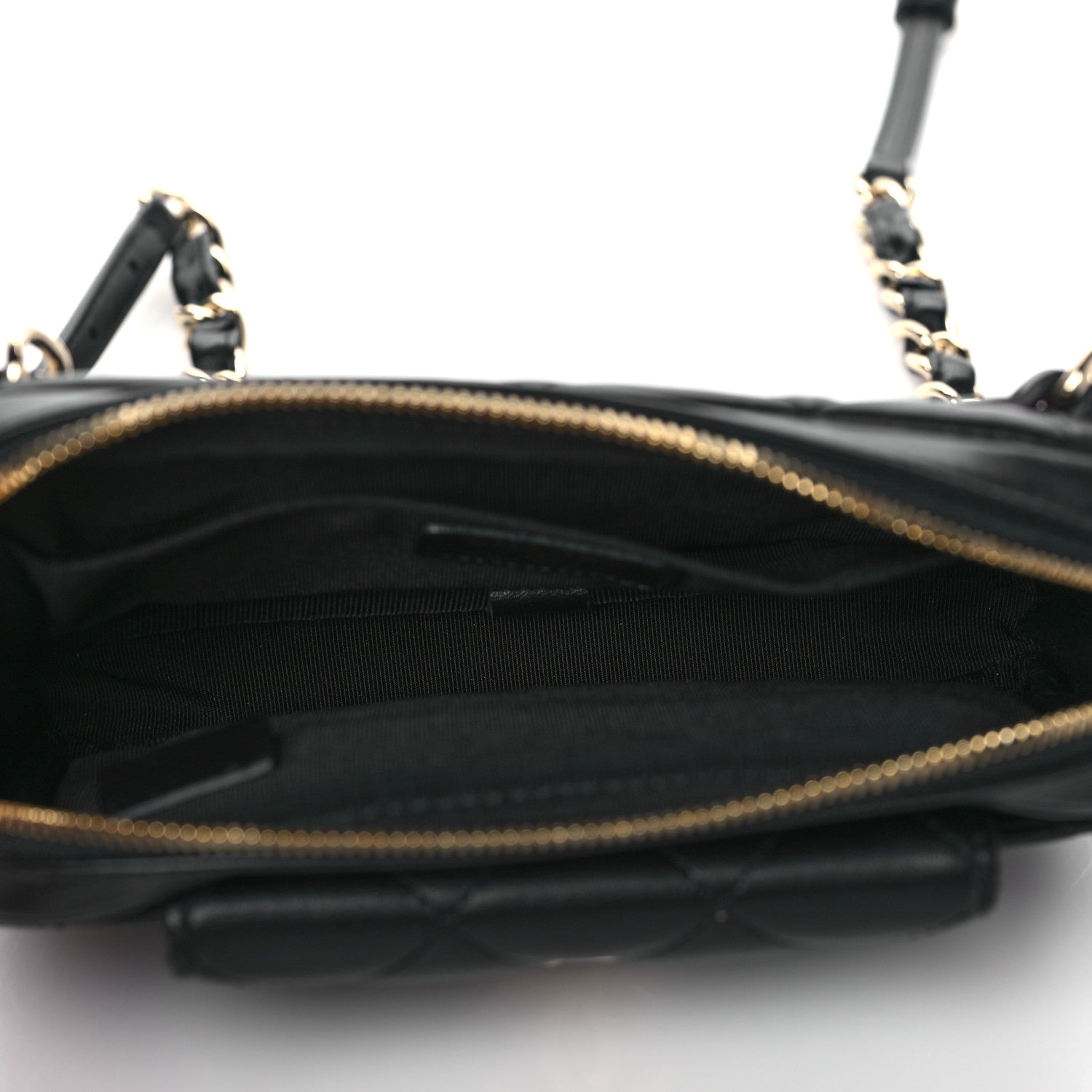 Chanel Lambskin Quilted Waist Bag With Pouch Black 5 of 10