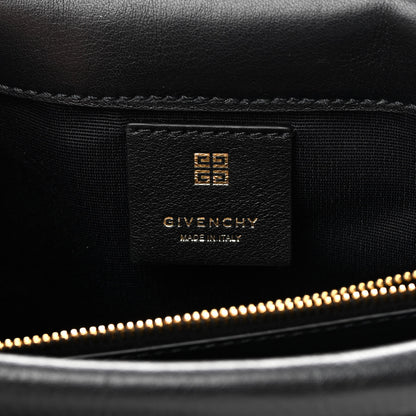 Givenchy Calfskin Quilted Medium 4G Shoulder Bag Black 6 of 13