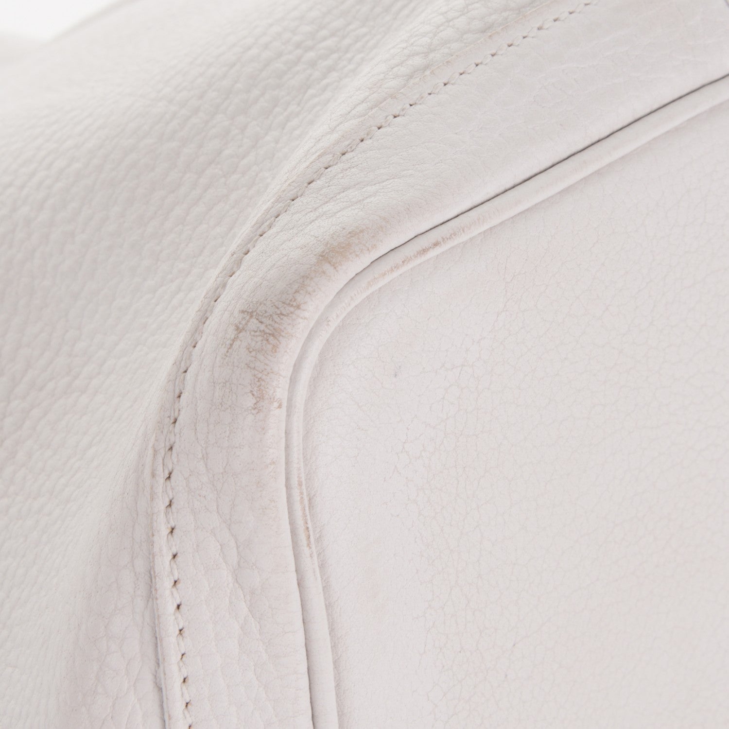 Hermes Negonda Garden Party Tote 36 MM White 8 of 12