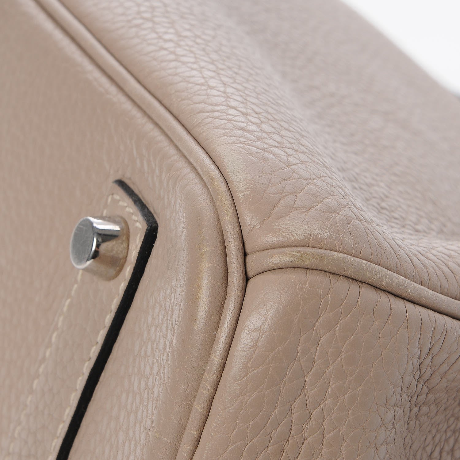 Hermes Taurillon Clemence Birkin 35 Gris Tourterelle 34 of 34