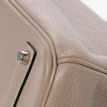 Hermes Taurillon Clemence Birkin 35 Gris Tourterelle 34 of 34