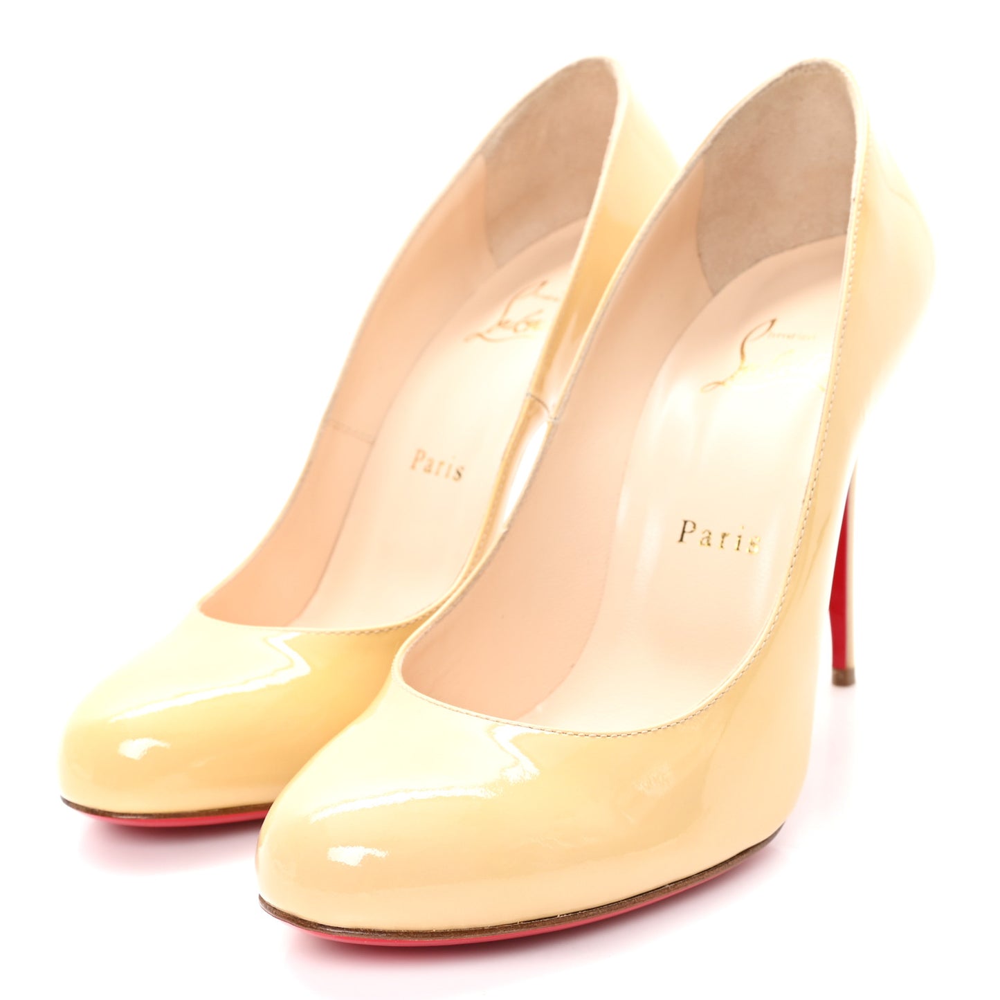 Patent Fifi 100 Pumps 38.5 Nude