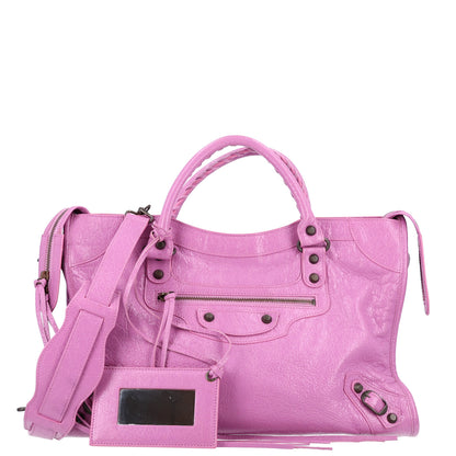 Balenciaga Agneau Classic Hardware City Rose Berlingot 3 of 10